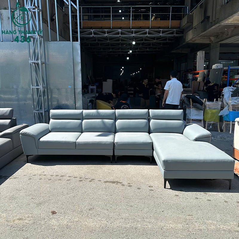 Sofa Góc L Cũ Bọc Da Tựa Lưng Êm 3M2 sofa-goc-l-cu-boc-da-mau-xanh-3m2-2 Sofa Góc L Cũ Bọc Da Tựa Lưng Êm 3M2