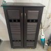 Tủ Để Giày 2 Cánh Cũ Mặt Cửa Thoáng Khí