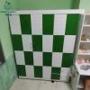 Tủ Quần Áo Cũ 1M6 Phối Trắng Xanh Có Thanh Treo Chắc Chắn