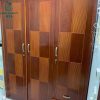 Tủ Quần Áo Cũ 3 Cánh Vân Gỗ Nâu