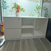 Tủ Tài Liệu Cũ Gỗ Trắng 2 Ngăn Kéo Tiện Lợi