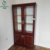 Tủ Trưng Bày Hồ Sơ Cũ Màu Vân Gỗ Đẹp