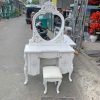 Bàn Phấn Tân Cổ Điển Cũ Màu Trắng Sang Trọng