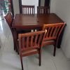 Bộ Bàn Ăn Gỗ Cũ Khung Chắc Chắn