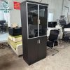 Tủ Văn Phòng Cũ Ngang 80cm Có Cánh Kính