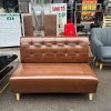 Sofa Băng Cũ Màu Nâu Kiểu Dáng Gọn