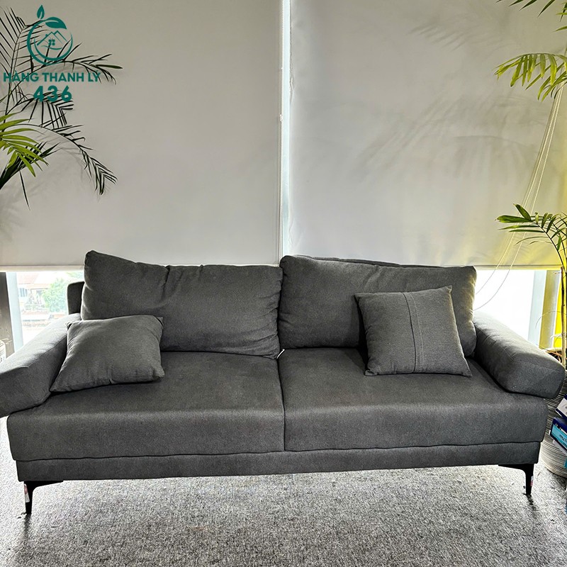 Sofa Băng Cũ Màu Xám Kèm Gối Tựa sofa-bang-cu-mau-xam-kem-goi-tua-1 Sofa Băng Cũ Màu Xám Kèm Gối Tựa