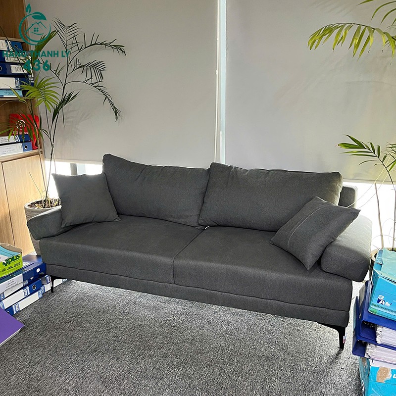 Sofa Băng Cũ Màu Xám Kèm Gối Tựa sofa-bang-cu-mau-xam-kem-goi-tua-3 Sofa Băng Cũ Màu Xám Kèm Gối Tựa
