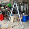 Thang Chữ A Nhôm Cũ Dễ Di Chuyển