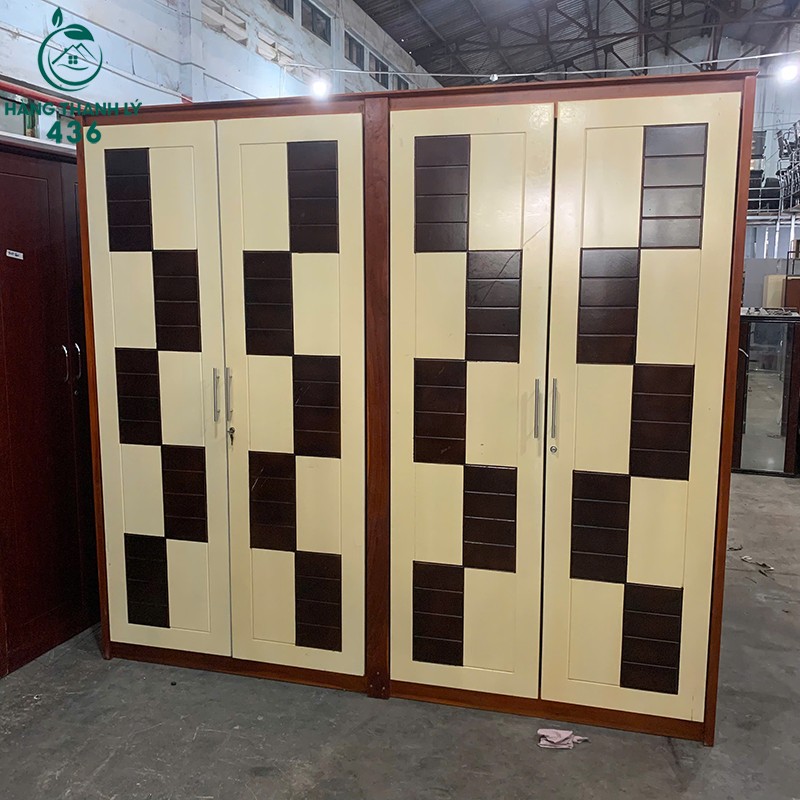 Tủ Áo Caro 4 Cánh Cũ Ngang 2m33 tu-ao-caro-4-canh-cu-ngang-2m33-1-1 Tủ Áo Caro 4 Cánh Cũ Ngang 2m33