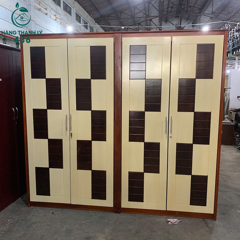 Tủ Áo Caro 4 Cánh Cũ Ngang 2m33 tu-ao-caro-4-canh-cu-ngang-2m33-3-1 Tủ Áo Caro 4 Cánh Cũ Ngang 2m33