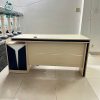 Bàn Giám Đốc Chữ L Cũ Phối Viền Đen