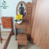 Bàn Phấn Cũ Gương Oval Kèm Ghế Nhỏ