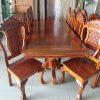 Bộ Bàn Ghế Ăn Gỗ Tự Nhiên Mới 99%