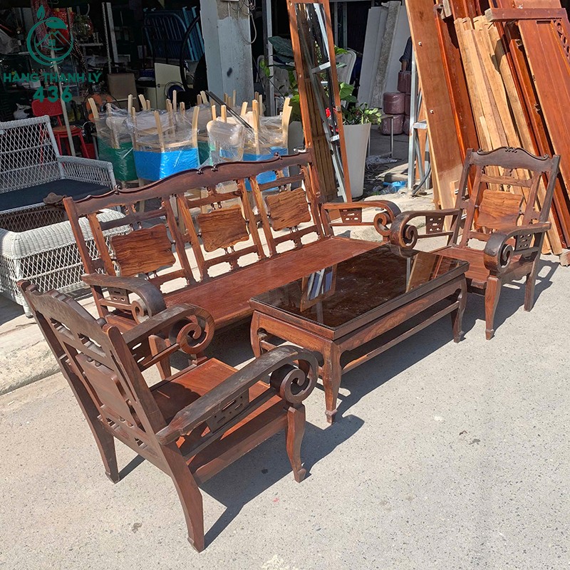 Bộ Bàn Ghế Gỗ Gõ Đỏ Cũ Cho Phòng Khách bo-ban-ghe-go-go-do-cu-cho-phong-khach-3 Bộ Bàn Ghế Gỗ Gõ Đỏ Cũ Cho Phòng Khách