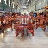 Bộ Salon Gỗ Tay 10 Chạm Nghê Mới 99%