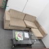 Ghế Sofa Góc Cũ Bọc Vải Màu Be