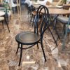 Ghế Thonet Khung Sắt Đen Mới 99%
