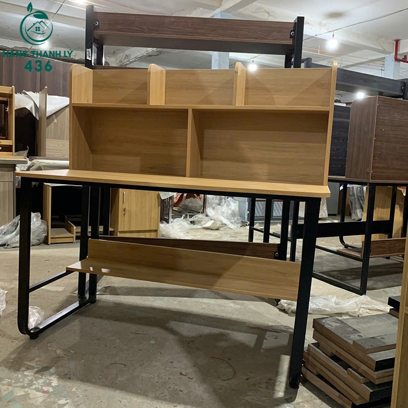 httpsbanghethanhly-2 Bàn Học Sinh Có Giá Sách Mới 99% (Nhiều Mẫu)  