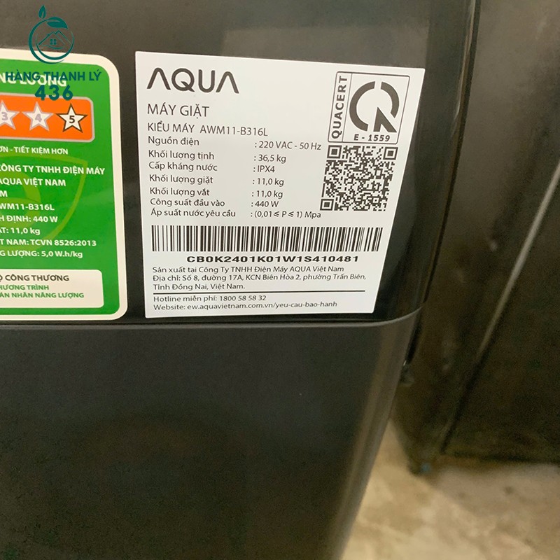 Máy Giặt AQUA 11kg Cũ Công Nghệ Inverter may-giat-aqua-11kg-cu-cong-nghe-inverter-5 Máy Giặt AQUA 11kg Cũ Công Nghệ Inverter