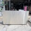 Quầy Lễ Tân Cũ Dài 2m2 Bọc Inox Sáng