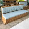 Sofa Băng Cafe Nệm Xanh Nhạt 99%