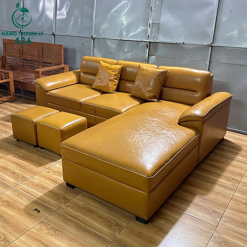 Sofa Da Góc Chữ L Cũ Kèm Hai Ghế Đôn sofa-da-goc-chu-l-cu-kem-hai-ghe-don-2 Sofa Da Góc Chữ L Cũ Kèm Hai Ghế Đôn