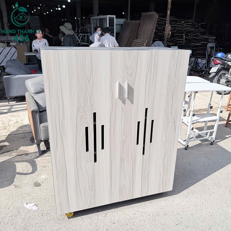 Tủ Giày Cũ Hai Cánh Màu Vân Gỗ Sáng 1m tu-giay-cu-hai-canh-mau-van-go-sang-1m-2 Tủ Giày Cũ Hai Cánh Màu Vân Gỗ Sáng 1m