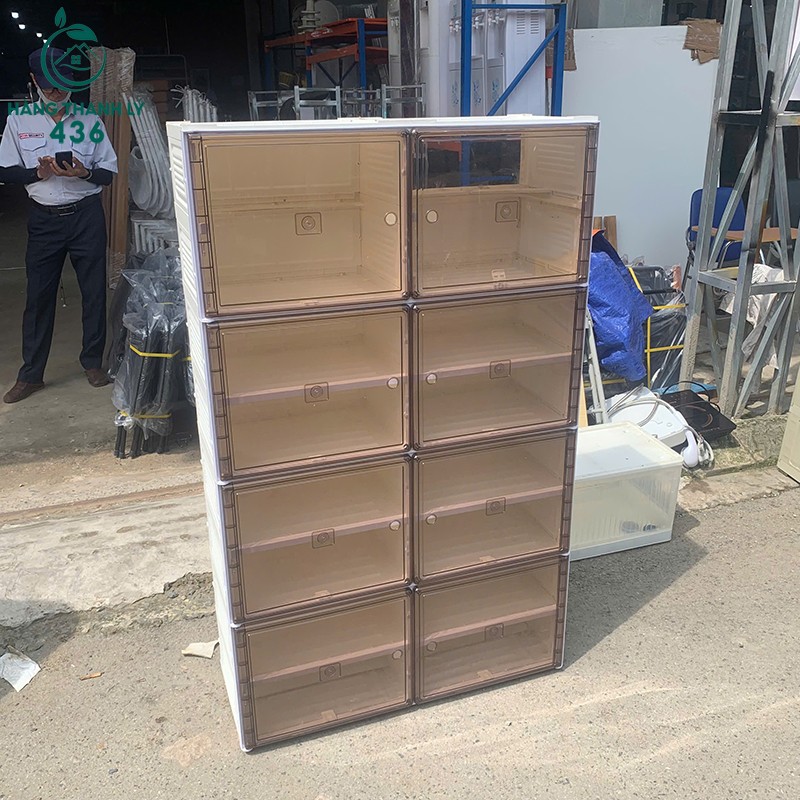Tủ Giày Nhựa Cũ 8 Ô Xếp Tầng tu-giay-nhua-cu-8-o-xep-tang-3 Tủ Giày Nhựa Cũ 8 Ô Xếp Tầng