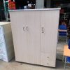 Tủ Nhựa Đựng Đồ Cũ 3 Cánh Vân Gỗ Nhạt