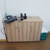 Tủ Tài Liệu Thấp 3 Cánh Cũ Có Khóa