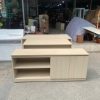 Tủ Văn Phòng Gỗ Cũ Có Kệ Mở 1m6
