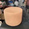 Ghế Đôn Tròn Cũ Bọc Vải Nỉ Nệm Dày