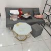 Sofa Bed Cũ Màu Xám Kiểu Dáng Hiện Đại
