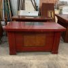Bàn Giám Đốc Cũ 1m4 Gỗ Màu Nâu Cánh Gián