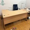 Bàn Lãnh Đạo Cũ Mặt Cong Màu Vân Gỗ