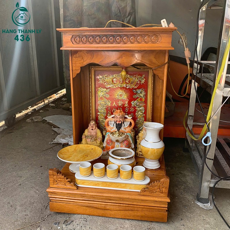 Bàn Thờ Thần Tài Bằng Gỗ Cũ Màu Nâu ban-tho-than-tai-bang-go-cu-mau-nau-3 Bàn Thờ Thần Tài Bằng Gỗ Cũ Màu Nâu