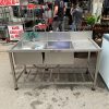 Bồn Rửa Chén Inox Cũ Kèm Mặt Bàn Soạn
