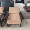 Ghế Sofa Đơn Cũ Khung Gỗ Bọc Vải Nỉ