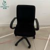 Ghế Xoay Làm Việc Bọc Nỉ Cũ Màu Đen