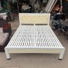 Giường Ngủ Cũ Khung Sắt Có Nan Giát Thoáng 1m6