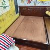 Giường Ngủ Cũ Vân Gỗ Màu Nâu 1M6