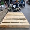 Giường Gỗ Pallet Cũ Kích Thước Ngang 1m6