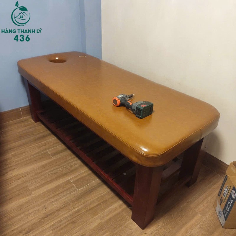 Giường Spa Khung Gỗ Cũ Có Đệm Bọc Da giuong-spa-khung-go-cu-co-dem-boc-da-2 Giường Spa Khung Gỗ Cũ Có Đệm Bọc Da