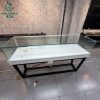 Quầy Kính Trưng Bày Cũ Dài 1m8 Chân Sắt