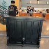 Quầy Thu Ngân Gỗ Cũ Tông Đen