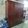 Tủ Áo Cũ Màu Nâu Đậm Có Ba Cánh Mở