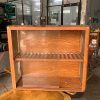 Tủ Bếp Cũ Khung Gỗ Cánh Kính Dạng Treo Tường