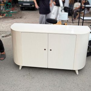 Tủ Console Cũ Bo Cong Hai Đầu Đẹp