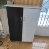 Tủ Hồ Sơ Cũ Phối Màu Trắng Đen 84cm